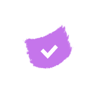 Purple flag for 'Lifetime Customer Support'